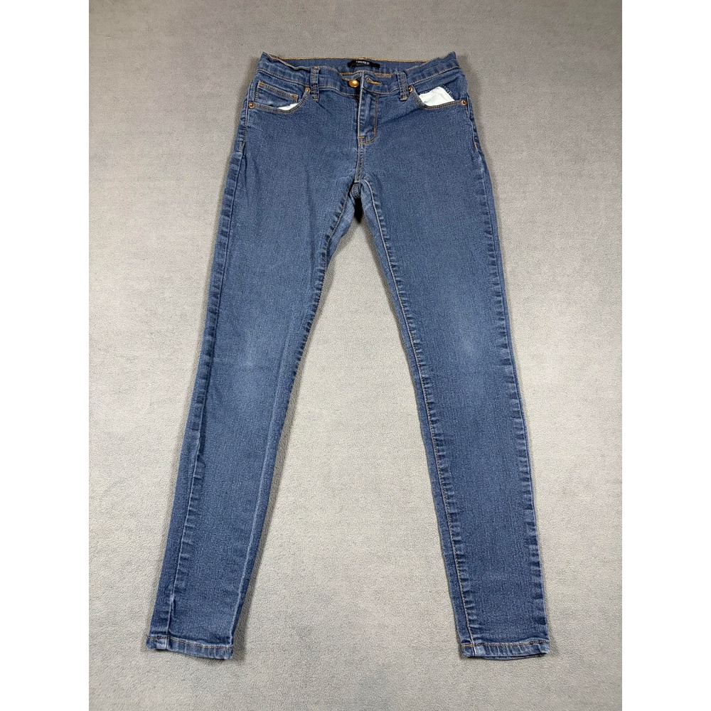 Forever 21 Jeans Womens 27 Blue Skinny Denim Casual Stretch